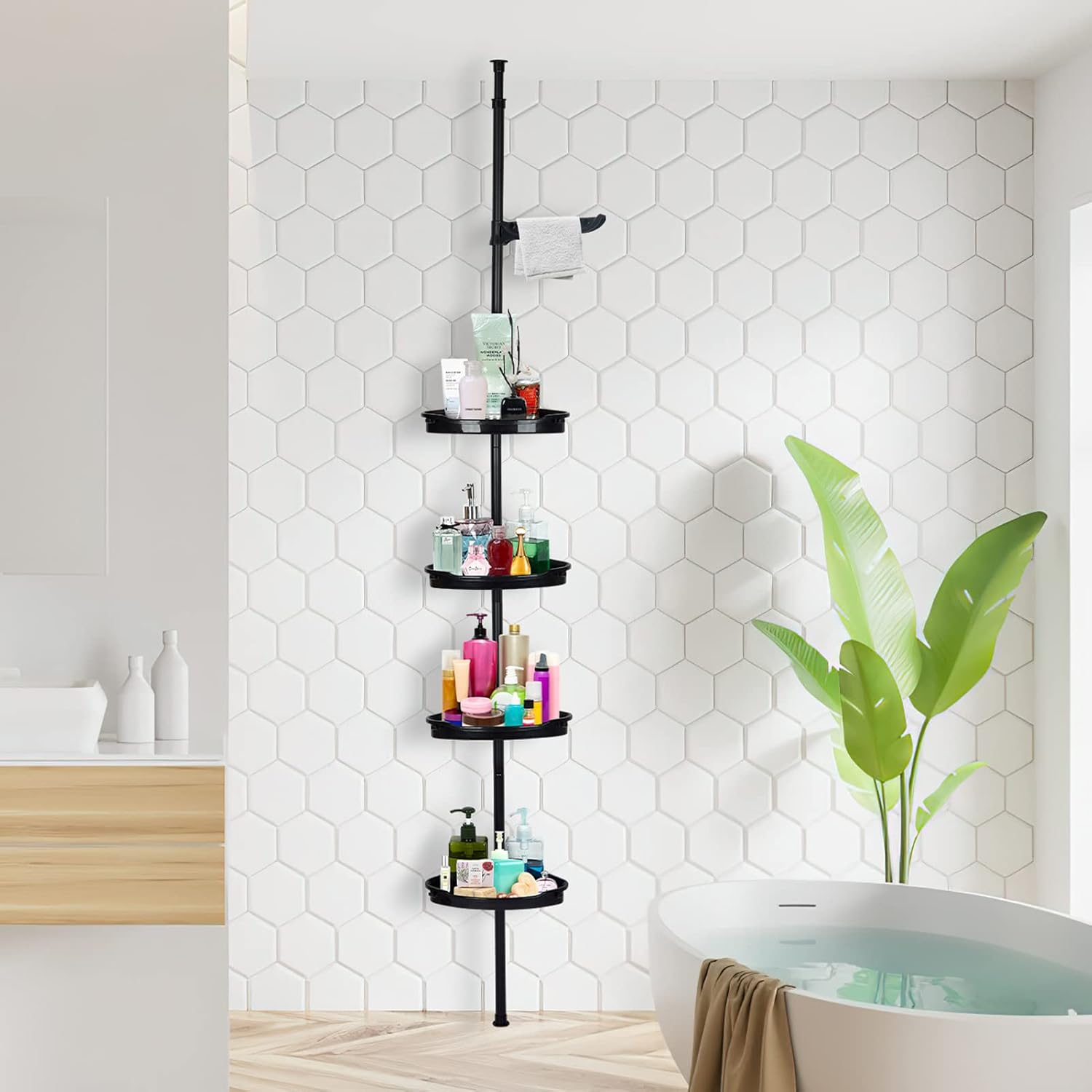 4 Tier Corner Shower Caddy Ten - Fishing Rod Telescopic ulasan dan harga