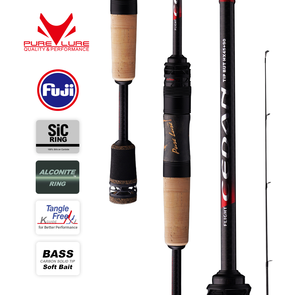 PURELURE NEW CEDAN Solid Tip B - Fishing Rod Surf ulasan dan harga